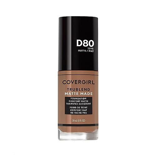 COVERGIRL TruBlend Matte Made Liquid Foundation Soft Sable 1 Fl Oz Pack of 1