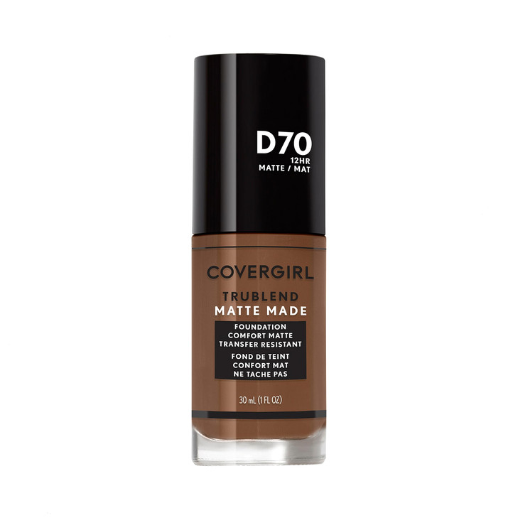 COVERGIRL TruBlend Matte Made Liquid Foundation Cappuccino 1 Fl Oz Pack of 1