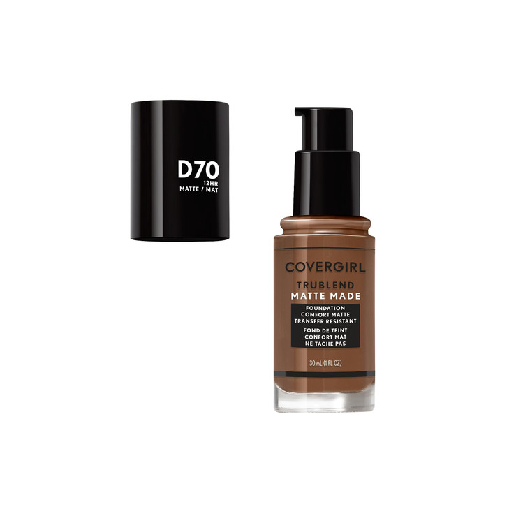 COVERGIRL TruBlend Matte Made Liquid Foundation Cappuccino 1 Fl Oz Pack of 1