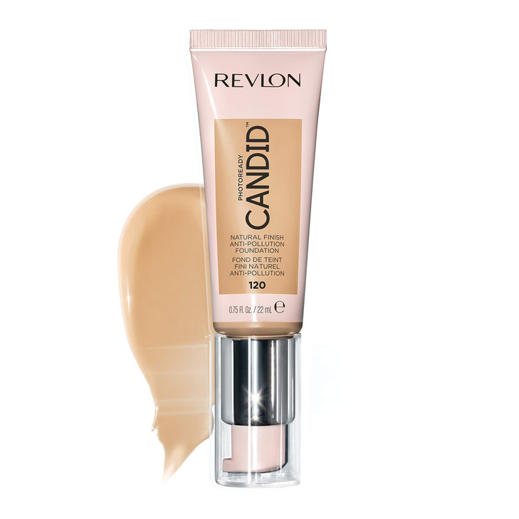 Revlon PhotoReady Candid Natural Finish Foundation with AntiPollution Antioxidant AntiBlue Light Ingredients 120 Buff 07