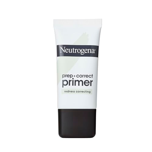Neutrogena Prep Correct Primer for Redness Correcting GreenToned Matte Makeup Primer with Seaweed Extract to Help Reduce