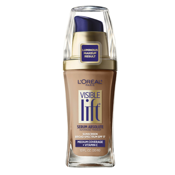 LOreal Paris Visible Lift Serum Absolute Foundation Classic Tan 1 Ounce