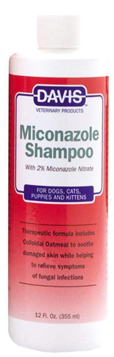 Davis Miconazole Pet Shampoo 12 Oz