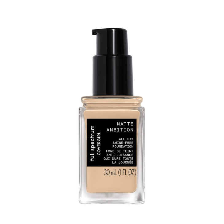 COVERGIRL Matte Ambition All Day Foundation Light Cool 101 Ounce