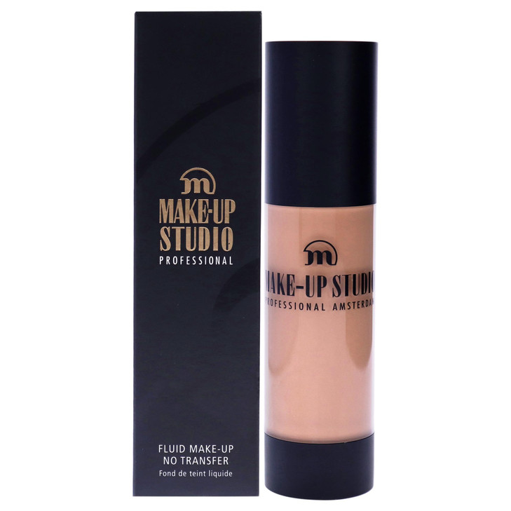 MakeUp Studio Professional Amsterdam Fluid Foundation No Transfer Creates A SoftFocus Velvety Natural Finish Delivers Lo