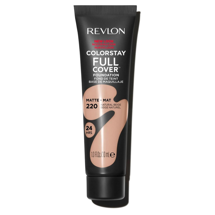 Revlon Liquid Foundation ColorStay Face Makeup for Normal and Dry Skin Longwear Full Coverage with Matte Finish Oil Free