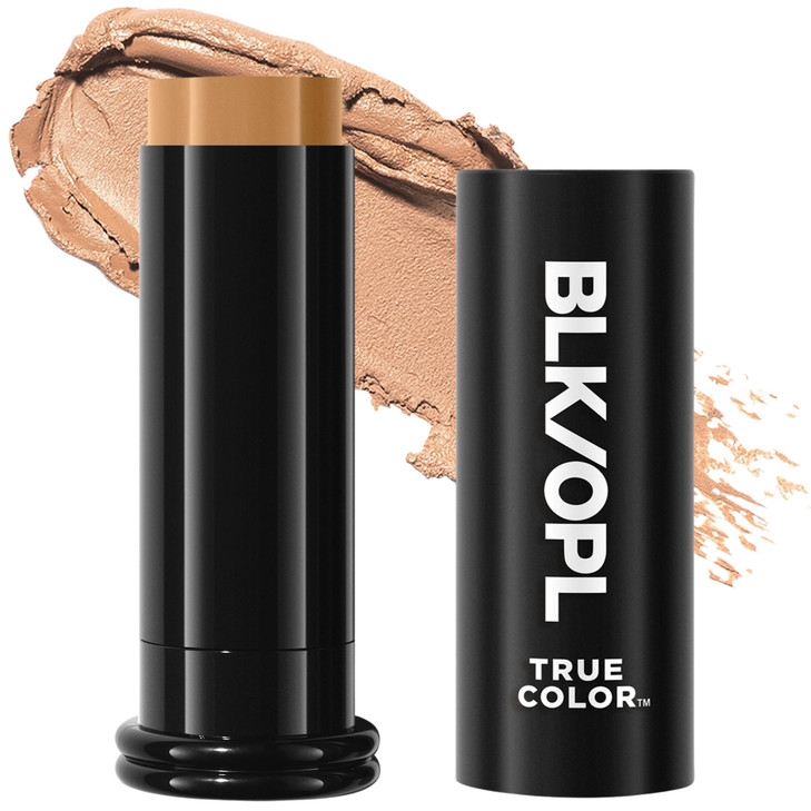 BLKOPL Skin Perfecting Foundation Stick SPF 15 Buildable Blendable Face Foundation Makeup with Matte Finish Full Coverag