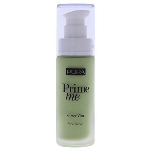 PUPA Milano Prime Me Corrective AntiRedness Face Primer Evens Out The Skin Tone And Gives It A Neutral Undertone For Mak