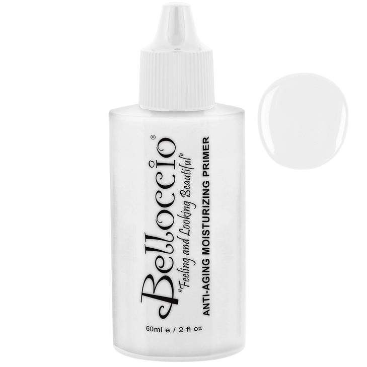 Belloccio Moisturizing Primer AntiAging Airbrush MakeupLarge 2oz Bottle