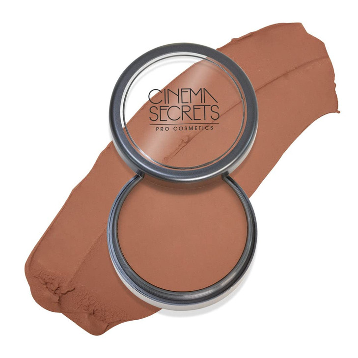 Cinema Secrets Ultimate Foundation Single MedDeep Olive Undertones200 Series 20167B Pro Cream Foundation Buildable Cover