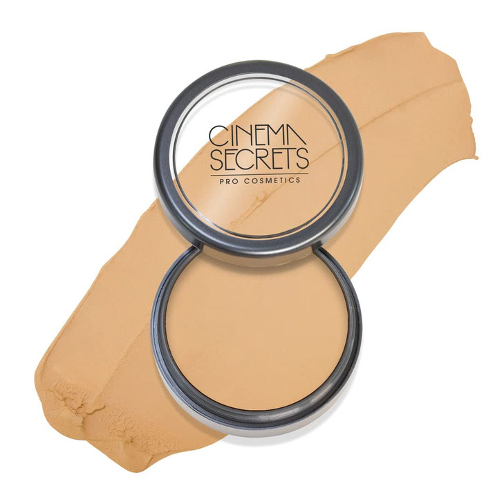 Cinema Secrets Ultimate Foundation Single LightMed BeigeYellow Undertones 300 Series 30163A Pro Cream Foundation Buildab