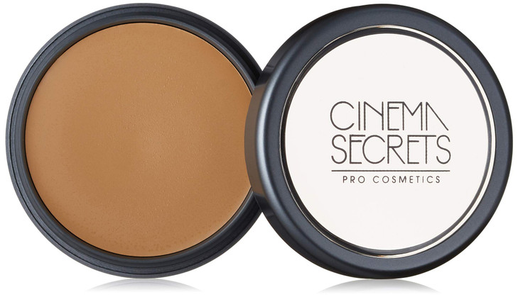 Cinema Secrets Ultimate Foundation Single MedDeep Olive Undertones200 Series 20167A Pro Cream Foundation Buildable Cover
