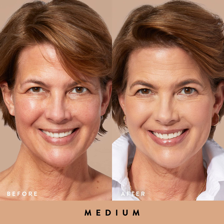 LAURA GELLER NEW YORK QuenchnTint Tinted Moisturizer Sheer to Light Buildable Coverage Natural Glow Finish Lightweight F