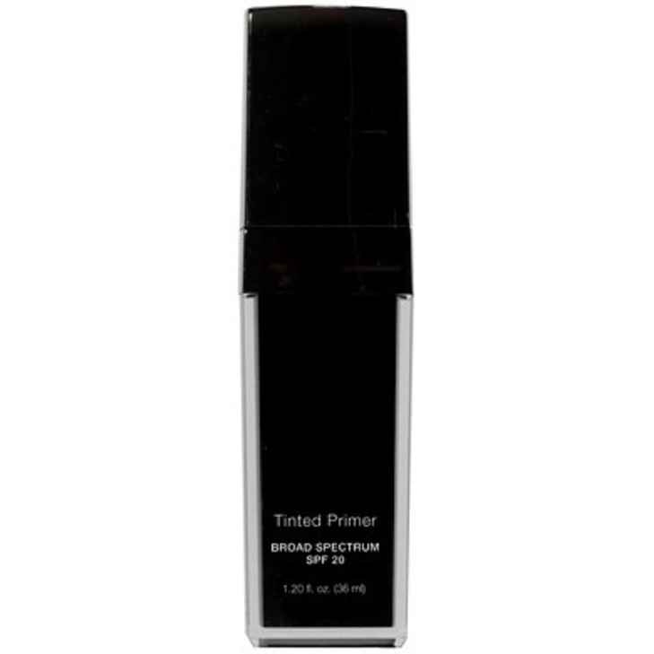 Tinted Face Primer Broad Spectrum SPF 20 DemiMatte Finish Brightens Provides Anti Wrinkle Benefits and Protects the Skin