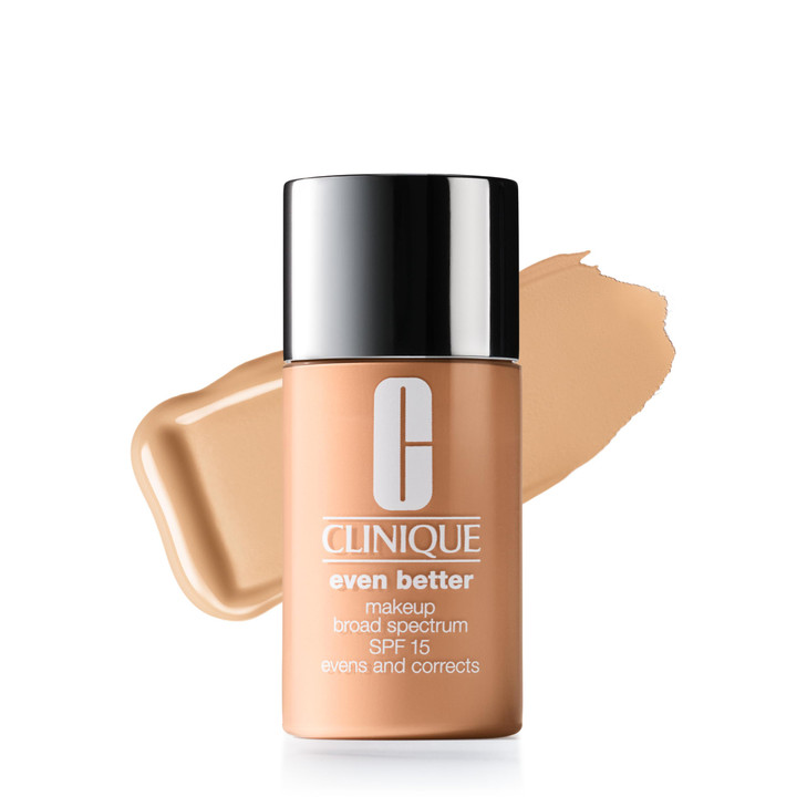Clinique Even Better Makeup Liquid Foundation SPF 15 With Vitamin C For Dry Oily Combination Skin Types Medium Coverage