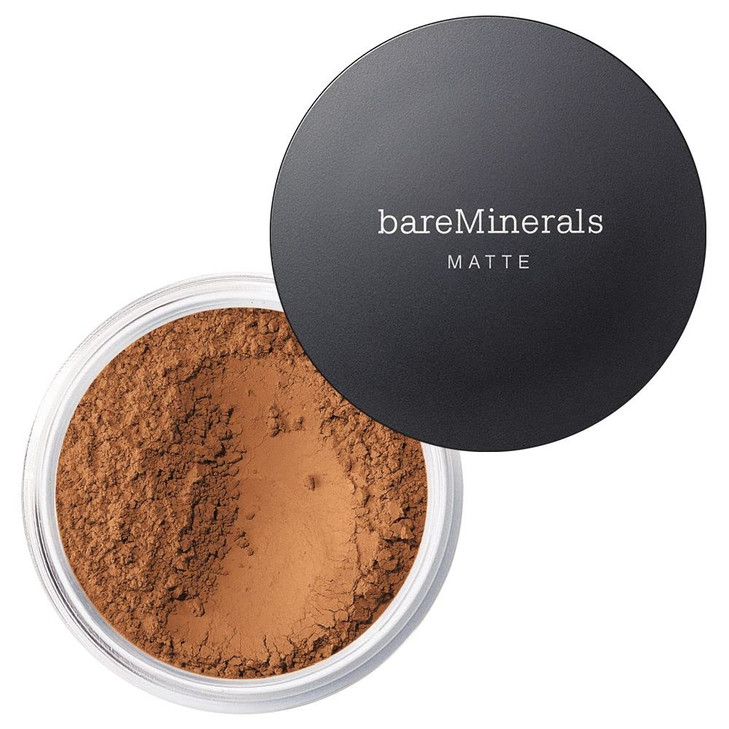 Original Matte Loose Mineral Foundation SPF 15 25 Golden Dark Vegan CrueltyFree DermatologistTested