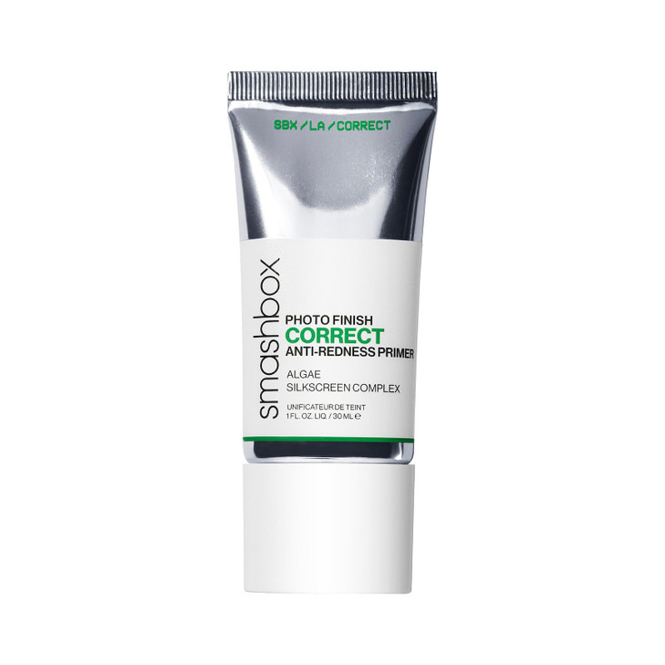 Smashbox Photo Finish Correct AntiRedness Makeup Primer Neutralizes Redness and Appearance of Irritation Silkscreen Comp