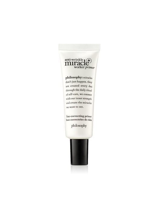 philosophy antiwrinkle miracle worker linecorrecting face primer with vitamin C coconut oil fills in lines and smooths s