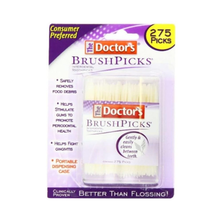 The Doctor's BrushPicks Interdental Toothpicks, 275 Count (Pack of 1) online at globaldelivered