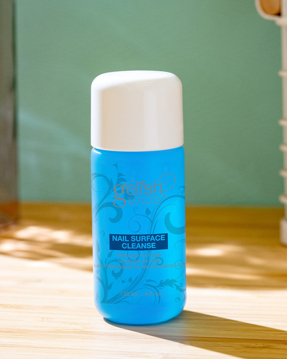 Gelish Nail Surface Cleanse  Gel Top Coat Nail Cleaner, Removes Tacky Residue, High-Shine Finish, Skin-Safe Formula, Smooth & Glossy Results for Per online at globaldelivered