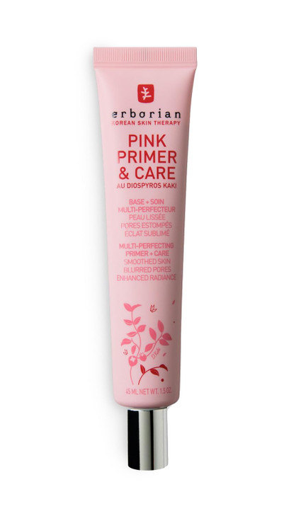Erborian Pink Primer Care Multifunctional Facial Cream Balm Primer Sets Makeup Pore Minimizing Skin Moisturizing and Smo