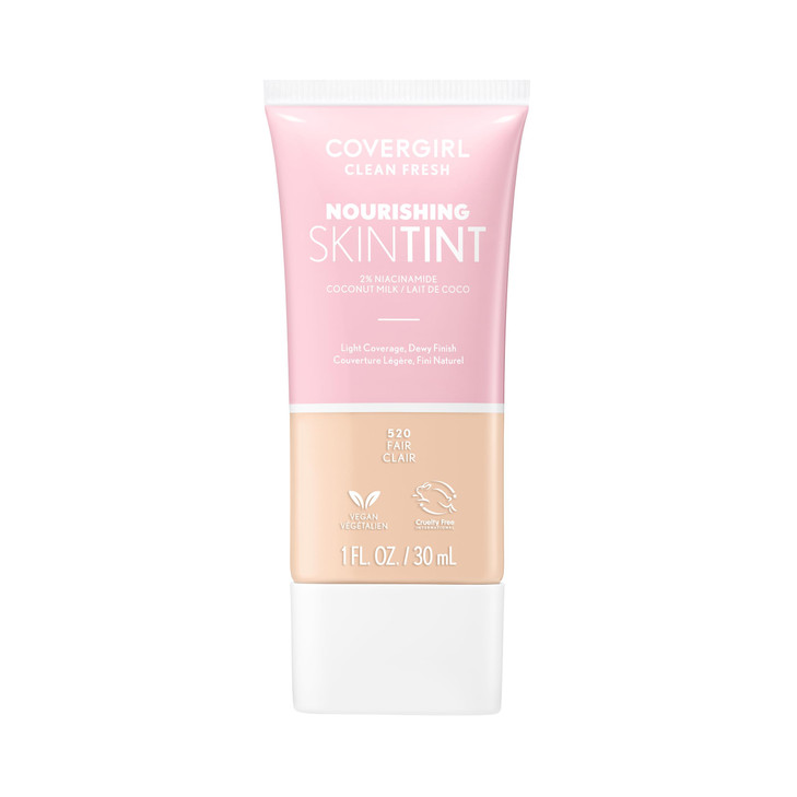 COVERGIRL Clean Fresh Skin Milk Foundation Fair 1 Fl Oz Pack of 1 packaging may vary