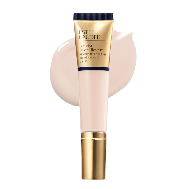 Este Lauder Futurist Hydra Rescue Moisturizing Foundation Makeup SPF 45 for a 12Hour Glow 12 Fl Oz 1N0 Porcelain