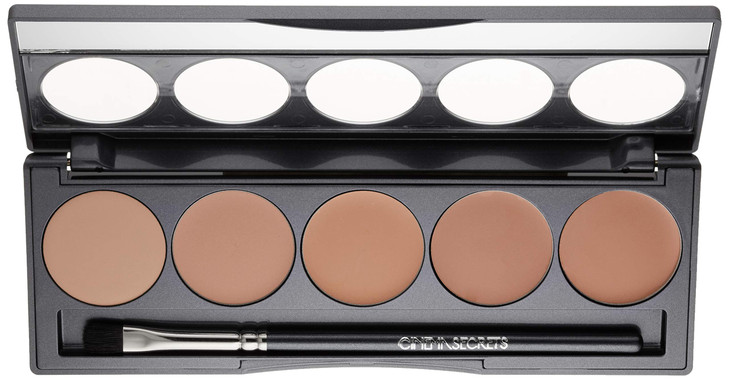 Cinema Secrets Ultimate Foundation 5in1 Palette LightMed PinkBeige Undertones 500A series Buildable Coverage LongWear Ma
