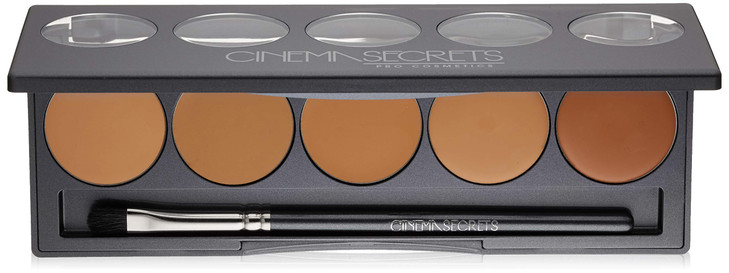 Cinema Secrets Ultimate Foundation 5in1 Palette LightMed YellowBeige Undertones 300 series Buildable Coverage LongWear M