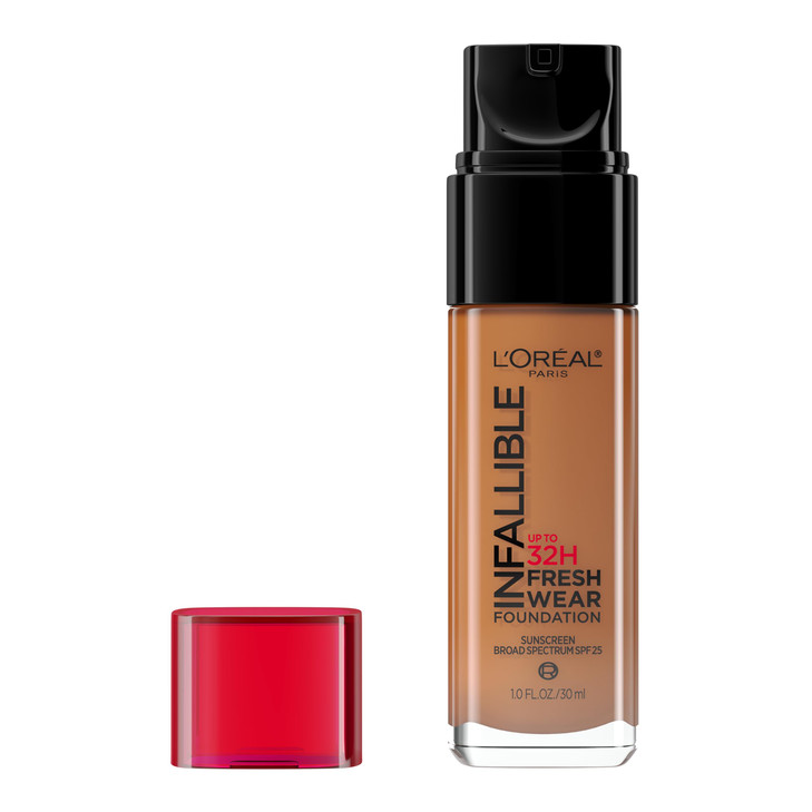 LOreal Paris Makeup Infallible Up to 32 Hour Fresh Wear Lightweight Foundation 511 Maple 1 Fl Oz Packaging May Vary