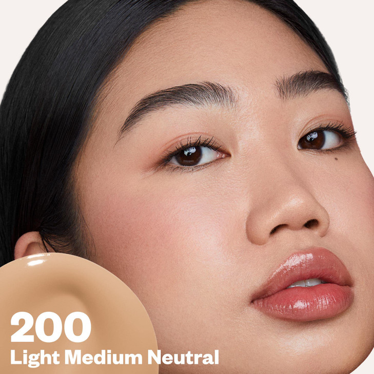 Kosas Revealer Liquid Foundation with SPF 25 Medium Coverage Face Makeup Base Hydrating Tinted Foundation Natural Glow F