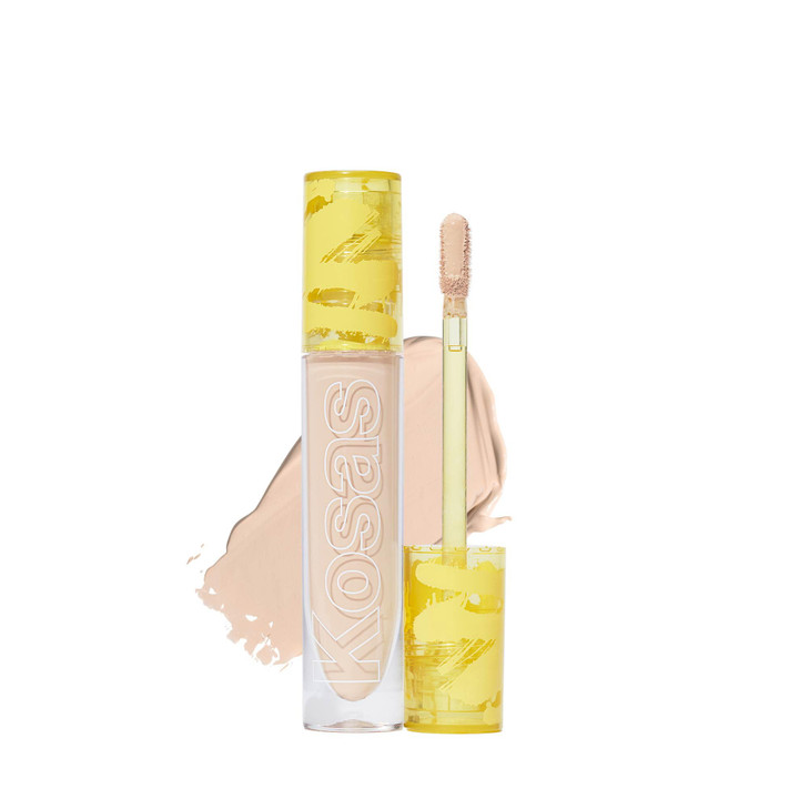 Kosas Revealer Concealer Medium Coverage Makeup with Hyaluronic Acid Conceals Dark Circles Under Eyes Dark Spots and Ble