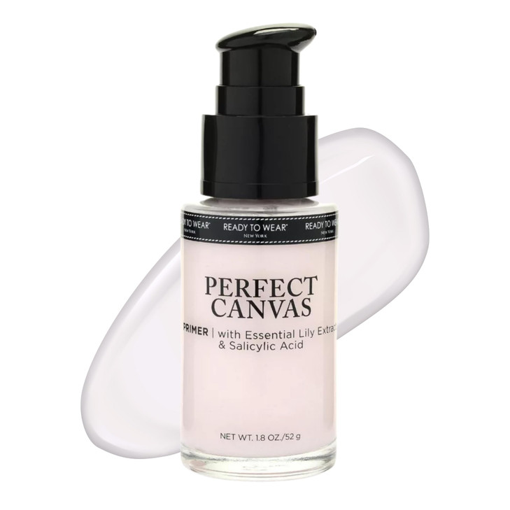 Ready to Wear Perfect Canvas Primer Reduces Fine Wrinkles Anti Oxidants Anti Aging Skin Primer for Makeup Made in USA