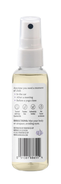 Aura Cacia Aromatherapy Mist, Chill Pill - Lavender, Sweet Orange and Patchouli Blend for Refreshing Rooms, Body Sprays, Meditation | 2 Fl Oz (Pack o online at globaldelivered