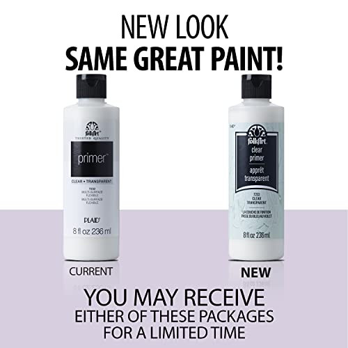 FolkArt 7232 Clear Primer 8 oz Clear