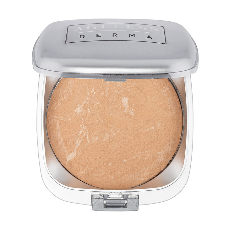 Ageless Derma Mineral Baked Foundation A Vegan Paraben Gluten and Cruelty Free buildable Powder Makeup Foundation Antiqu