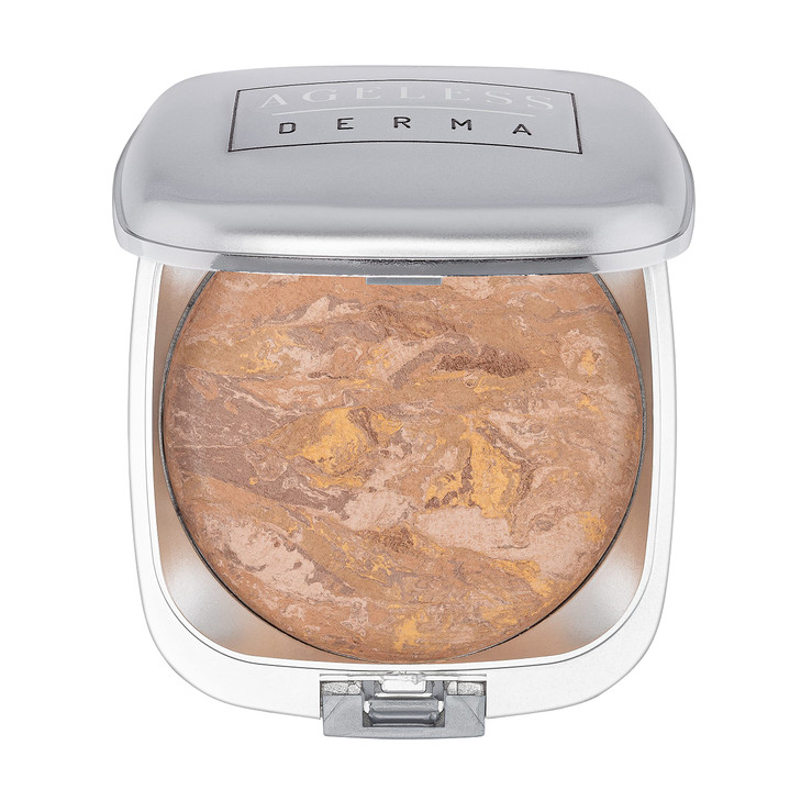 Ageless Derma Mineral Baked Foundation Makeup A Vegan Paraben Gluten and Cruelty Free Powder Foundation Tranquil Beige