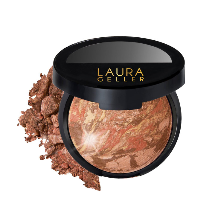 LAURA GELLER NEW YORK Baked BalanceNGlow Illuminating Foundation Deep Buildable Sheer to Light Coverage Satin Finish