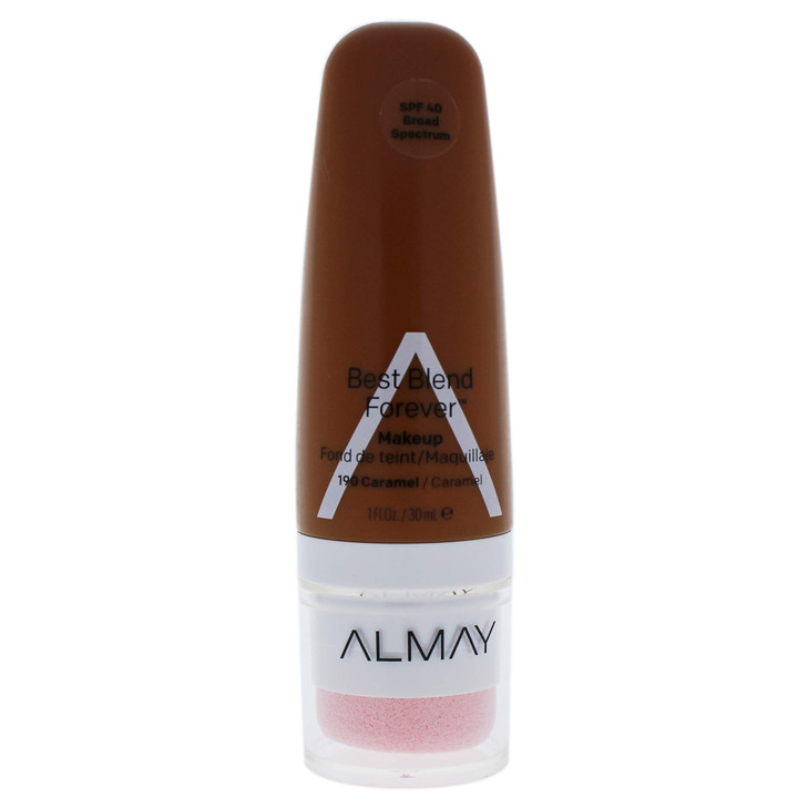 Almay Best Blend Forever Foundation Caramel 1 fl oz SPF 40 Broad Spectrum