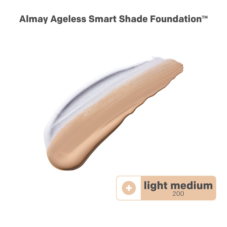 Almay AntiAging Foundation Smart Shade Face Makeup with Hyaluronic Acid Niacinamide Vitamin C E HypoallergenicFragrance