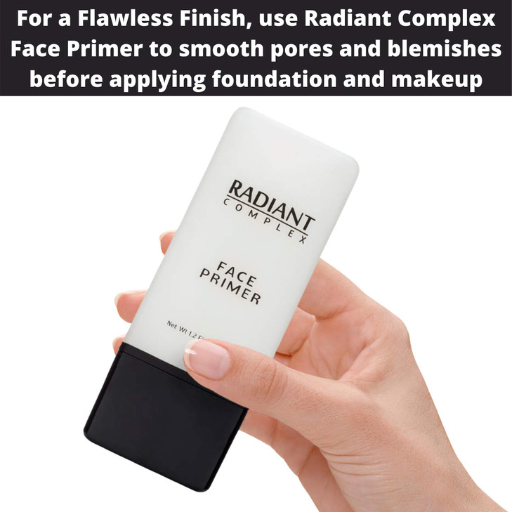 Best Makeup Base Radiant Complex Face Primer and Pore Minimizer Transforms Your Skin into a Smooth Matte Canvas for Appl