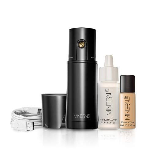 Mineral Air Complexion Starter Kit Flawless Mineral Foundation Application Deep