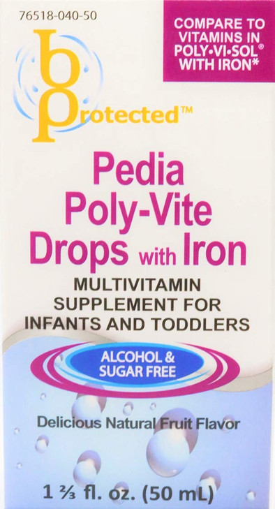 Pedia Poly-Vite with Iron 50 mL online at globaldelivered