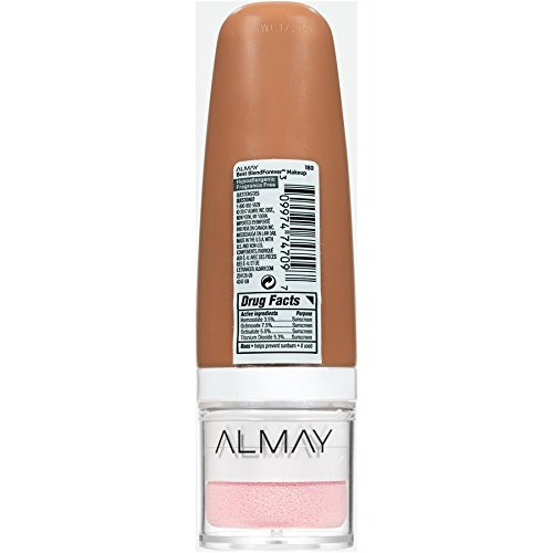 Almay Best Blend Forever Foundation Natural Tan 1 fl oz SPF 40 Broad Spectrum