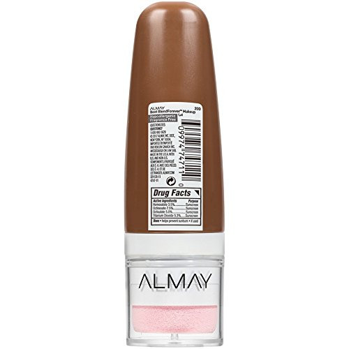 Almay Best Blend Forever Foundation Cappuccino 1 fl oz SPF 40 Broad Spectrum