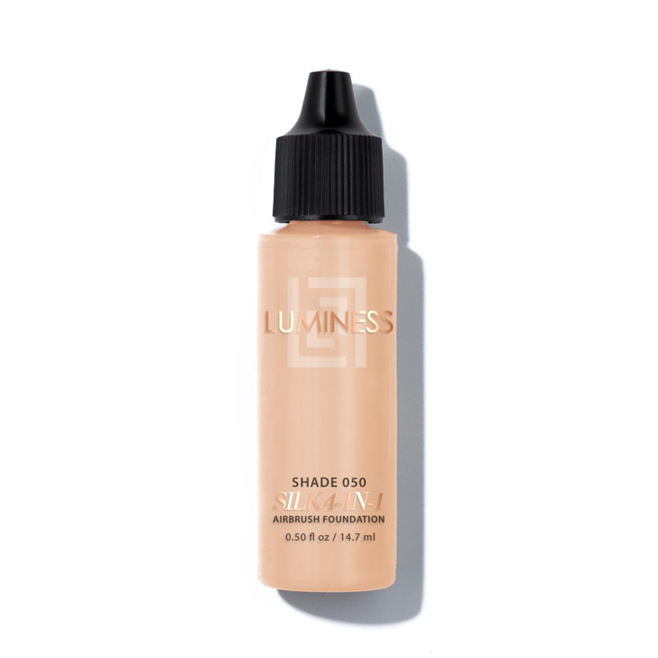 Luminess Air Silk4In1 Airbrush Foundation Foundation Shade 050 5 Fl Oz Sheer to MediumCoverage AntiAging Formula Hydrate