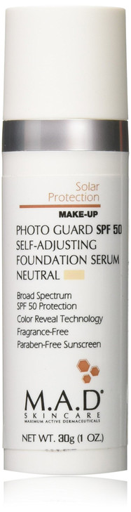 MAD SKINCARE SOLAR PROTECTION Photo Guard SPF 50 SelfAdjusting Foundation Serum Neutral 30g