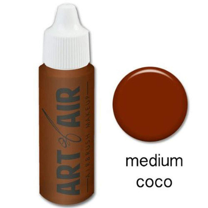 Art of Air Airbrush Makeup Foundation 12oz Bottle Choose Color Medium Coco