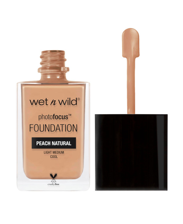 wet n wild Photo Focus Matte Liquid Foundation Peach Natural Vegan CrueltyFree