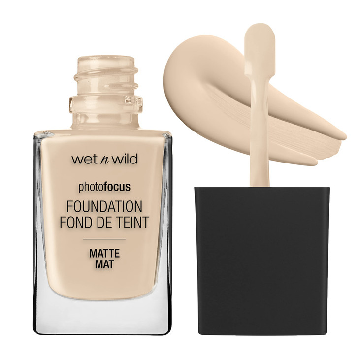 wet n wild Photo Focus Matte Liquid Foundation Neutral Soft Ivory Vegan CrueltyFree